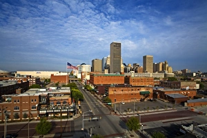 Oklahoma Prints: Oklahoma City viewed from Bricktown District