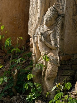 Shan State Prints: Old abandoned Buddhist temples in the Inle Lake region, Shan state, Myanmar, Asia