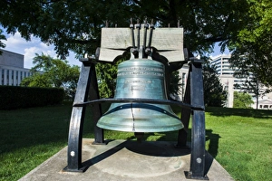 State Capitol Prints: Old bell at the State Capitol in Nashville