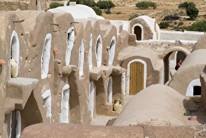 Old Berber grain storage units