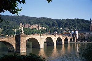 The Old Bridge over the River Neckar
