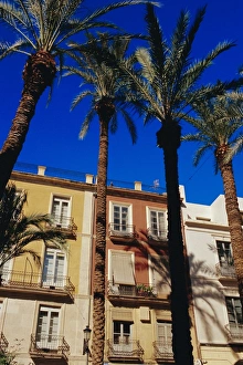 Alicante Prints: Old building facades