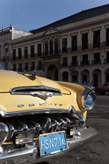 Images Dated 11th February 2009: Old car, Havana, Cuba, West Indies, Central America
