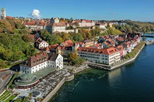 Bodensee Prints: Old Castle and New Castle, Meersburg