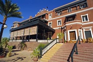 Patio Prints: The Old Cataract Hotel, Aswan, Egypt, North Africa