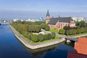 Images Dated 18th September 2008: Old Cathedral on Kants Island, UNESCO World Heritage Site, Kaliningrad (Konigsberg)