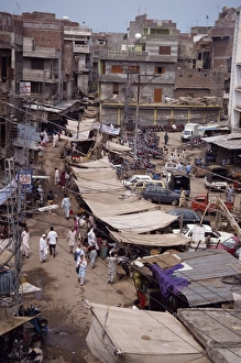 Old City Prints: The Old City area in Lahore