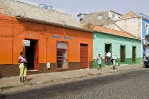 The old city of Praia on the Plateau, Praia, Santiago, Cape Verde Islands, Africa