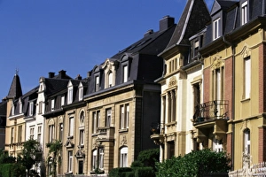 Luxembourg Prints: Old city back streets