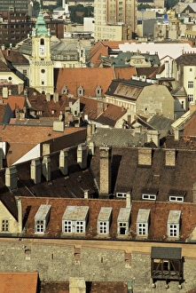 City Wall Prints: Old city wall and city