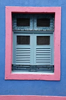 Images Dated 23rd March 2010: Detail of an old colonial house, Olinda, Pernambuco, Brazil, South America