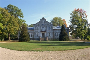 Muhu Prints: Old country estate, Muhu, an island to the west of Tallinn, Estonia, Baltic States