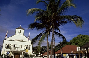 Philipsburg Prints: Old courthouse, Philipsburg, St