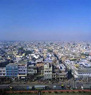 Crowded Prints: Old Delhi, Delhi, India