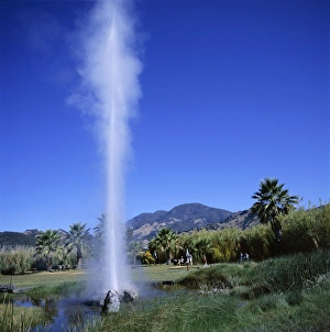 Geysers Prints: Old Faithful Geyser