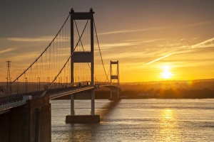 Old (First) Severn Bridge, Avon, England, United Kingdom, Europe