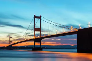 Old (First) Severn Bridge, Avon, England, United Kingdom, Europe