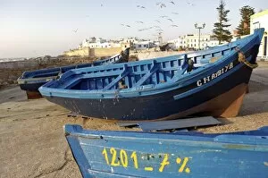 Images Dated 28th April 2007: The old fishing port, Essaouira, Morocco, North Africa, Africa