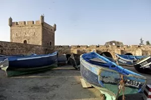The old fishing port, Essaouira, Morocco, North Africa, Africa
