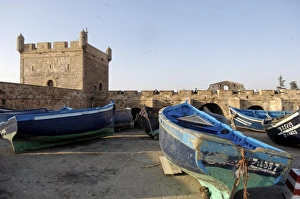 Images Dated 28th April 2007: The old fishing port, Essaouira, Morocco, North Africa, Africa