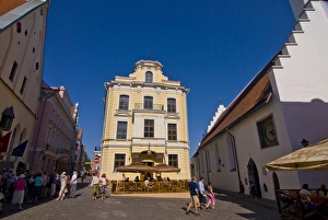 Images Dated 7th August 2006: Old gothic houses in the Old Town of Tallinn, UNESCO World Heritage Site