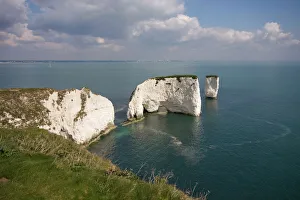 Sea Scape Prints: Old Harry Rocks, The Foreland or Handfast Point, Studland, Isle of Purbeck