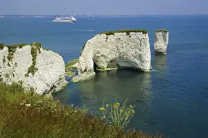 Old Harry Rocks, Isle of Purbeck, Dorset, England, UK