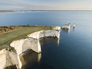 Old Harry Rocks, Jurassic Coast, UNESCO World Heritage Site, Dorset, England