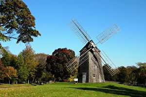 Energy Prints: Old Hook Windmill, East Hampton, The Hamptons, Long Island, New York State