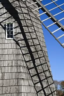 Images Dated 31st October 2008: Old Hook Windmill, East Hampton, The Hamptons, Long Island, New York State