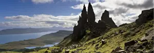 Moody Prints: The Old Man of Storr, overlooking Loch Leathan and Rsay Sound, Trotternish