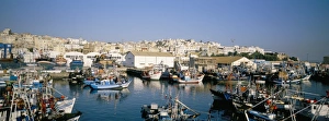 Tangier Prints: Old medina from the port