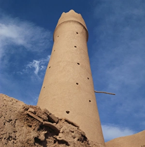 Very old minaret near Yazd