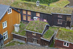 Images Dated 27th July 2009: The old mining town of Roros, Sor-Trondelag County, Gauldal District, Norway, Scandinavia, Europe
