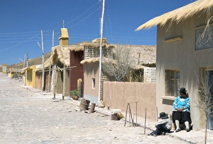 Southwest Highlands Prints: Old mining village of Culpina between Uyuni and Laguna Colorado, Southwest Highlands