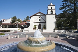Missions Prints: Old Mission San Buenaventura, Ventura, California, United States of America