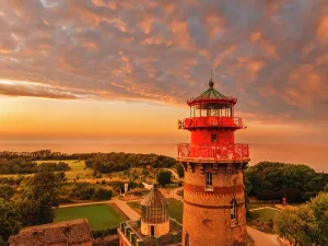 Lighthouses Prints: Old and New Lighthouse, Kap Arkona Cape