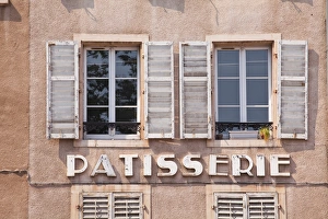 Typically French Prints: An old patisserie (pastry shop) in the city of Nancy, Meurthe-et-Moselle, France, Europe