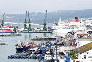 Tangiers Prints: Old port, Tangier, Morocco, North Africa, Africa
