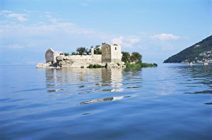 Podgorica Prints: Old prison island of Grmozur