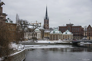 Stockholm Prints: the old quarter of Gamla Stan in Stockholm, Sweden