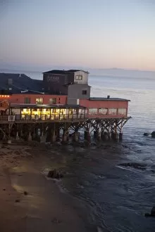 Old restored cannery in Monterey, California, United States of America, North America