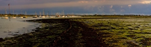 Images Dated 4th October 2006: The Old Road, Emsworth, Chichester Harbour, West Sussex, England, United Kingdom, Europe