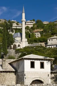 Images Dated 10th August 2008: The old ruined town of Pocitelj, Bosnia-Herzegovina, Europe