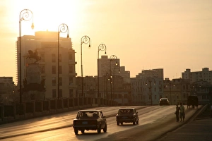 Old Russian cars, Havana, Cuba, West Indies, Central America