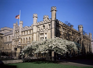 Cambridge Prints: Old School buildings from Kings College, Cambridge, Cambridgeshire, England