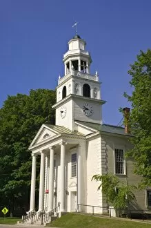 Images Dated 30th May 2005: Old South Church, WIndsor, Vermont, New England, United States of America, North America