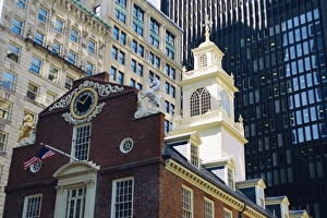 Modern Building Prints: The Old State House (1713)