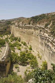 Images Dated 9th June 2008: Old stone quarry, Gozo, Malta, Europe
