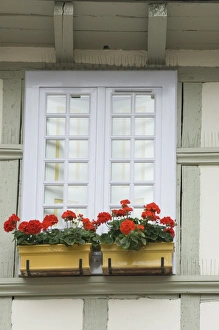 Images Dated 15th July 2007: Old timber-framed building, Quimper, Southern Finistere, Brittany, France, Europe